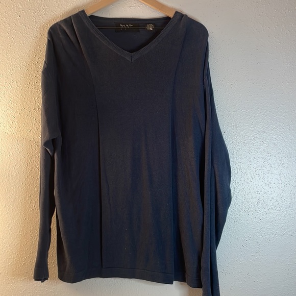 Jay Y. Ko Blue Sweater/Shirt Men's Medium - Picture 5 of 12
